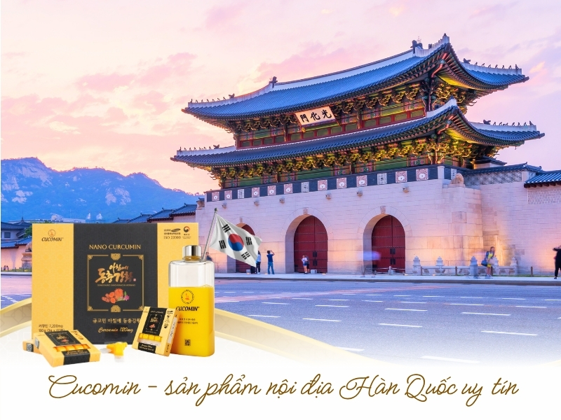 Cucomin là sản phẩm Nghệ Nano Đông trùng nội địa Hàn Quốc