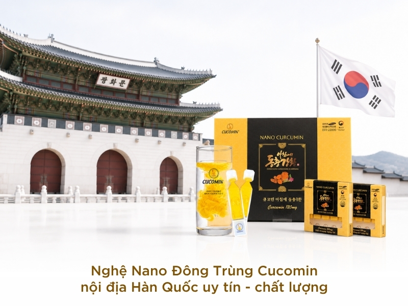 Cucomin là thực phẩm bảo vệ sức khỏe nội địa Hàn Quốc
