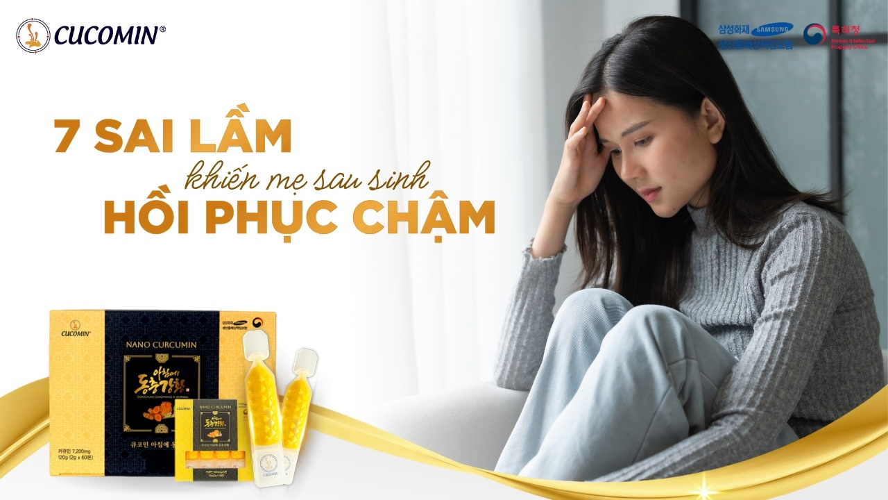 Phục hồi sau sinh và những sai lầm thường gặp