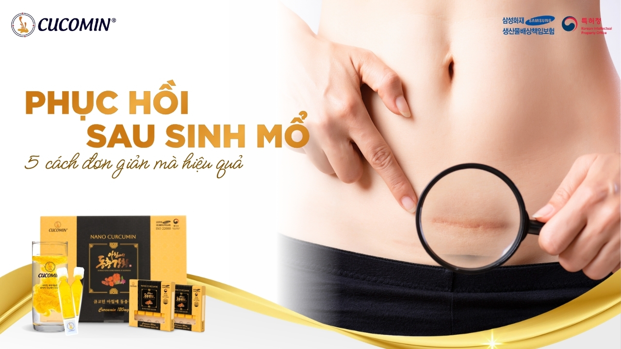 Phục hồi sau sinh mổ đúng cách