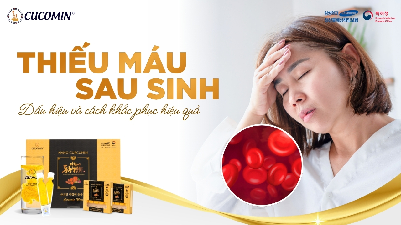 Thiếu máu sau sinh thường gặp