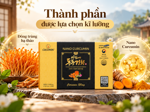 CUCOMIN Hàn Quốc bắt đầu từ những nguyên liệu được lựa chọn kĩ lưỡng